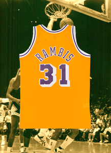 Mitchell And Ness Kurt Rambis Gray Los Angeles Lakers Name And Number T  shirt - Limotees