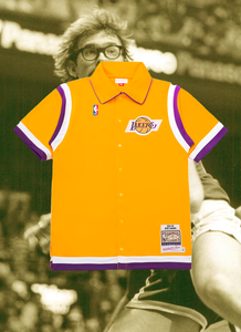 Authentic Kurt Rambis Los Angeles Lakers 1987-88 Shooting Shirt