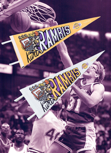 GLCO x MITCHELL & NESS RAMBIS LAKERS PENNANT