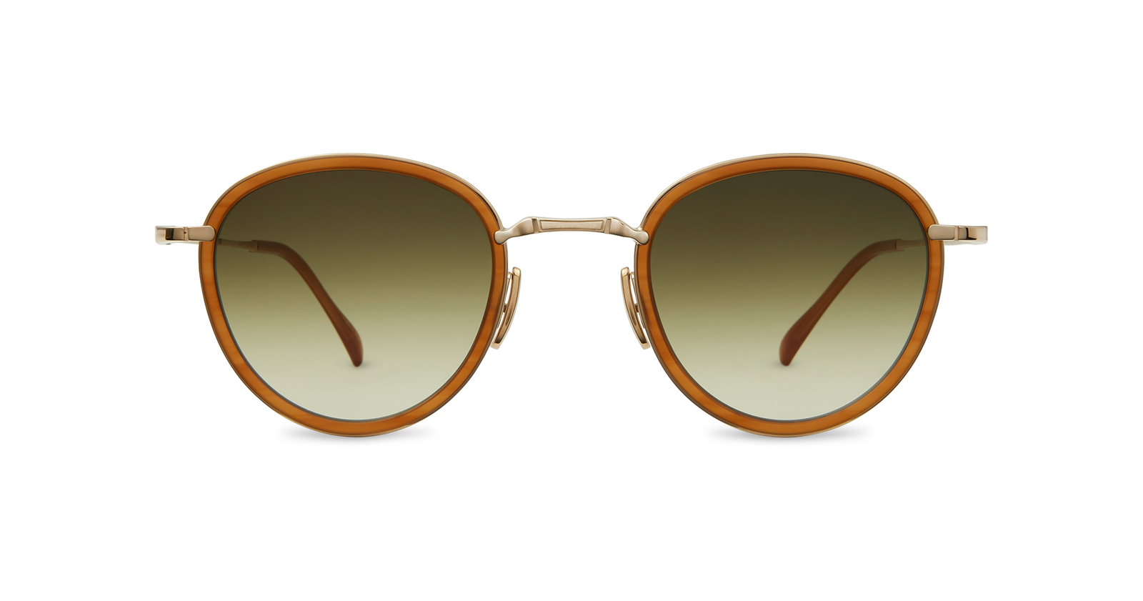 Matte Caramel Tortoise-12K White Gold-Matte Caramel Tortoise/Elm